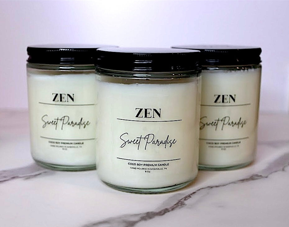 Sweet Paradise Scented Candle