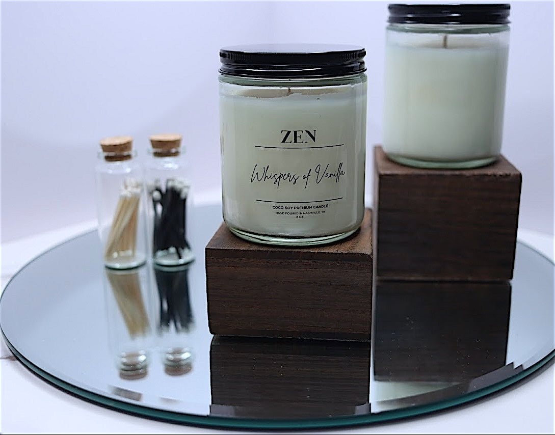 Whispers of Vanilla Scented Candle