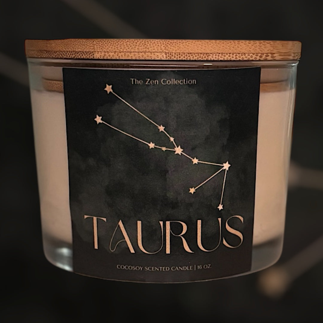 3 wick Zodiac Candles