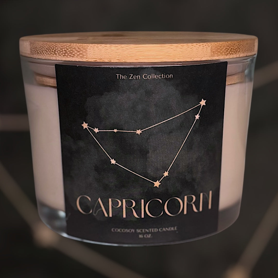 3 wick Zodiac Candles