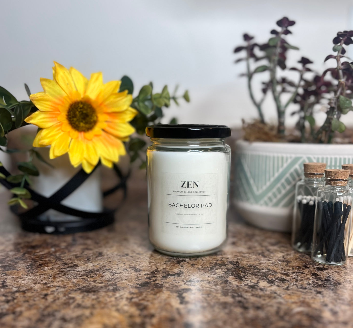 Bachelor Pad Scented Candle